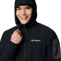 Tall Heights II Hooded Softshell Erkek Siyah Outdoor Mont WO9423-010