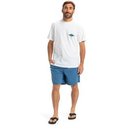 Ev Beach Blast Erkek Beyaz Günlük Stil T-Shirt EQYZT08046-908