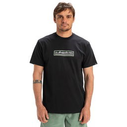 Ev Sun Dagger Erkek Siyah Günlük Stil T-Shirt EQYZT08043-KVJ0