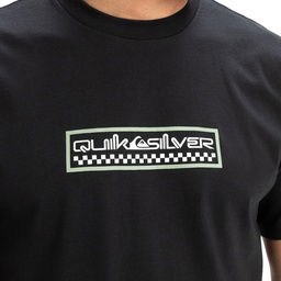 Ev Sun Dagger Erkek Siyah Günlük Stil T-Shirt EQYZT08043-KVJ0