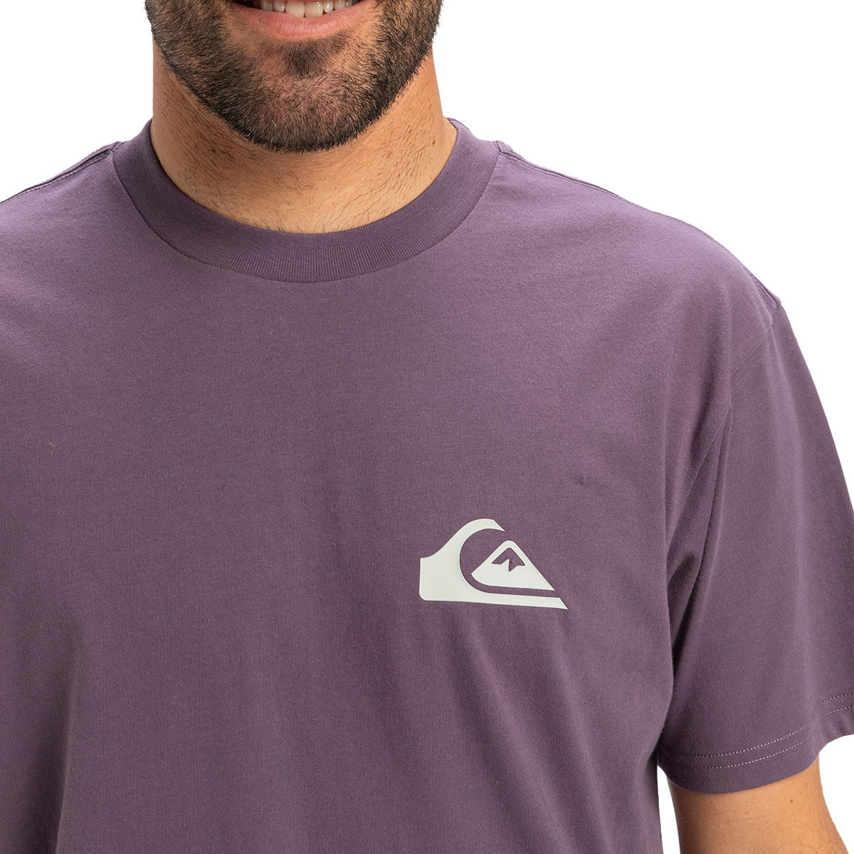 Ev Mini Logo Erkek Mor Günlük Stil T-Shirt EQYZT08042-PQC0