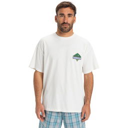 Gh Qs Crystal Jet Erkek Beyaz Günlük Stil T-Shirt EQYZT08023-WBK0