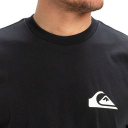 Ev Mini Logo Erkek Siyah Günlük Stil T-Shirt EQYZT08042-KVJ0