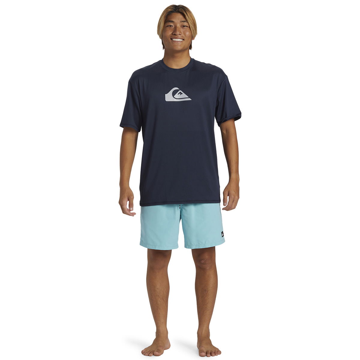 Everyday Surf Erkek Mavi Güneş Korumalı T-Shirt AQYWR03135-NA0