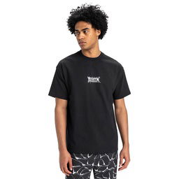 Mercury Chrome Lightning Erkek Siyah Günlük Stil T-Shirt EQYZT08016-KVJ0