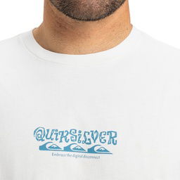 Hw Tree Connection Erkek Beyaz Günlük Stil T-Shirt EQYZT08034-WBK0