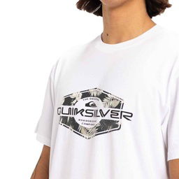 Locked Up Erkek Beyaz Günlük Stil T-Shirt EQYZT08063-908