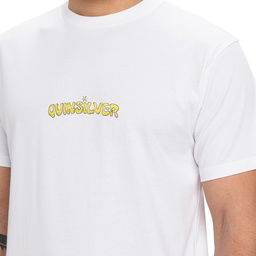 Ev Disconnect Effects Erkek Beyaz Günlük Stil T-Shirt EQYZT08049-908