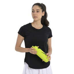 Sendai Kadın Siyah Günlük Stil T-Shirt 25YK013-SYH