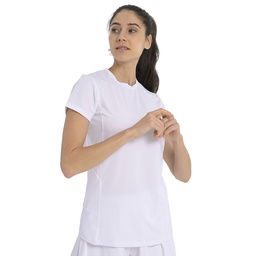Ome Kadın Beyaz Koşu T-Shirt 25YK001-BYZ