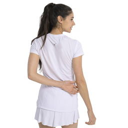 Ome Kadın Beyaz Koşu T-Shirt 25YK001-BYZ