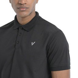 Furano Erkek Siyah Günlük Stil T-Shirt 25YE017-SYH