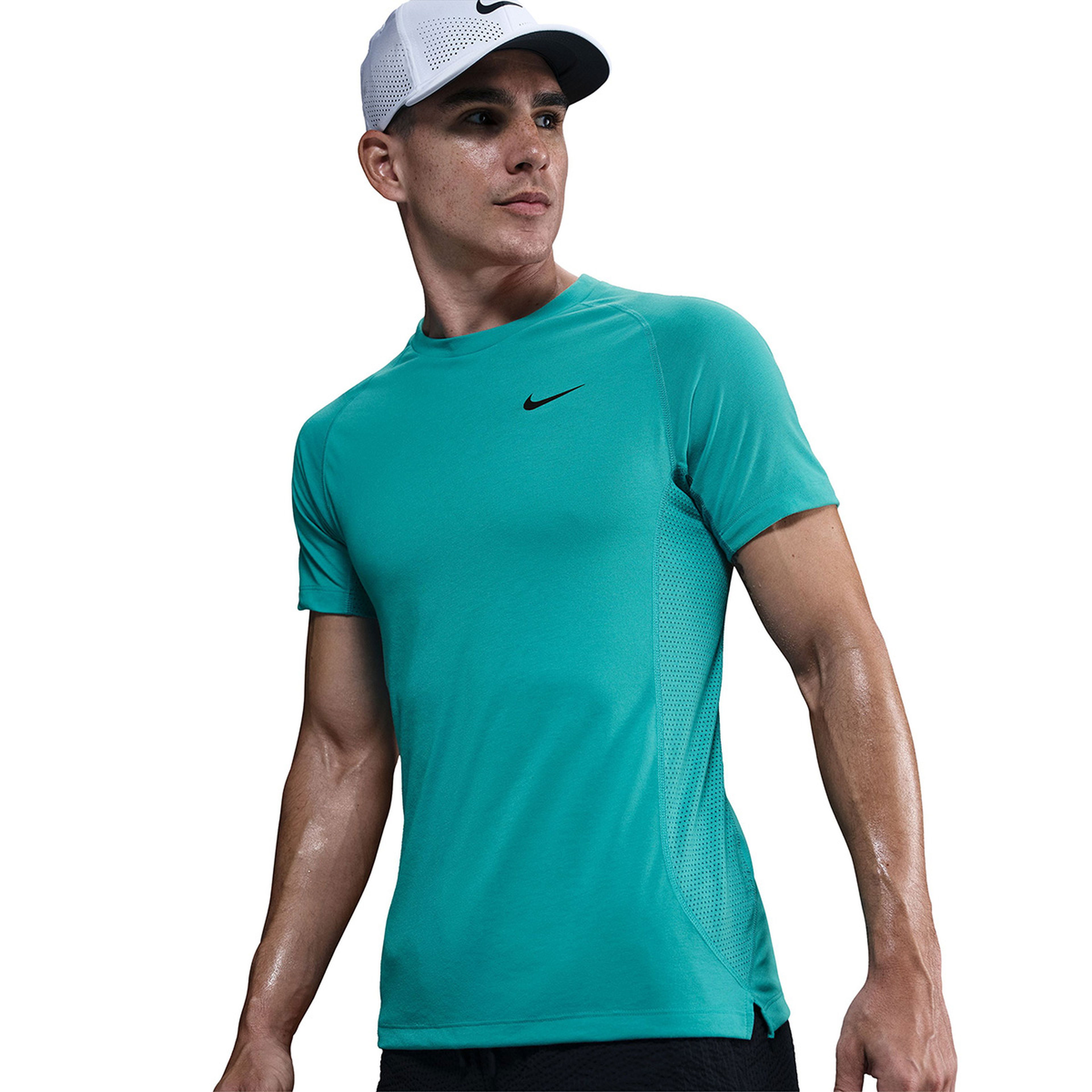 Dri-Fit Flex Rep Erkek Yeşil Antrenman T-Shirt FN2979-345