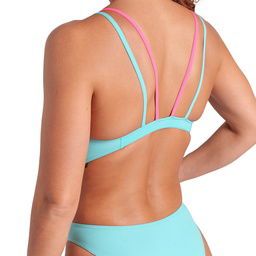 Swimsuit Tech Multi Solid Kadın Beyaz Yüzücü Mayosu 008054890