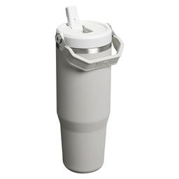 The Iceflow Flip Straw Tumbler 0.89L / 30Oz Unisex Gri Outdoor Matara Suluk 10-12043-072