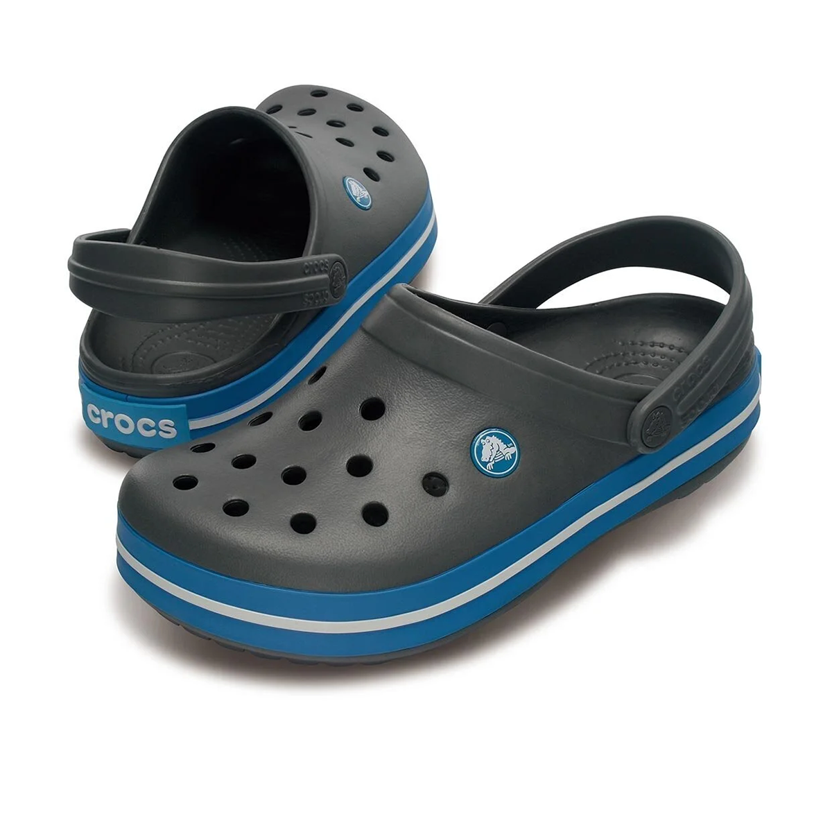 Crocband Unisex Gri Günlük Stil Terlik 11016_07W