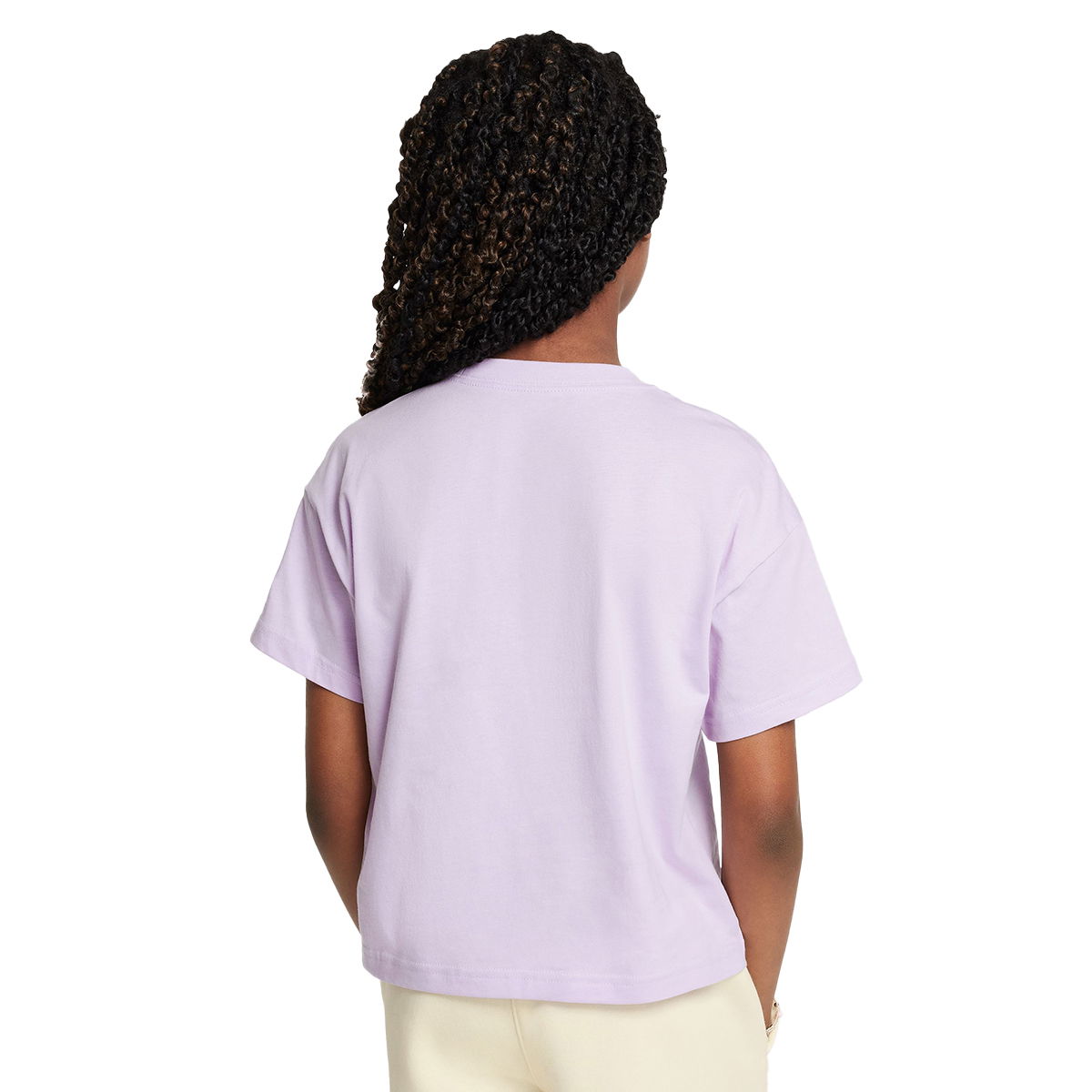 Sportswear Çocuk Mor Günlük Stil T-Shirt HM6303-537