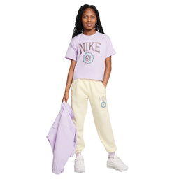 Sportswear Çocuk Mor Günlük Stil T-Shirt HM6303-537