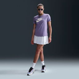 Club Kadın Mor Günlük Stil T-Shirt DX7906-527