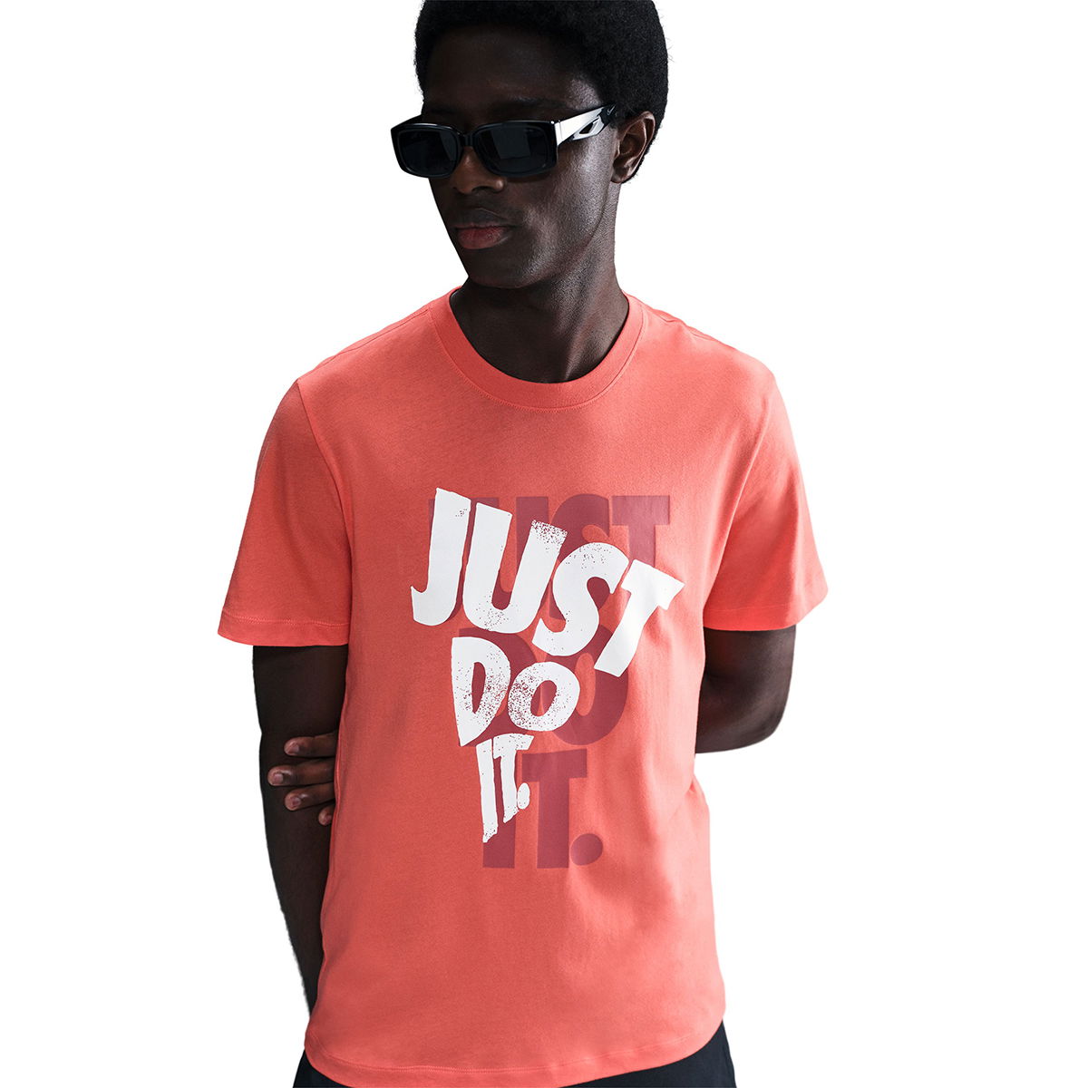 Just Do It Erkek Turuncu Günlük Stil T-Shirt HJ0554-814
