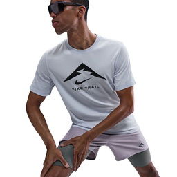 Dri-Fit Trail Erkek Gri Koşu T-Shirt FQ3914-085