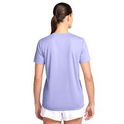 Dri-Fit Kadın Mor Günlük Stil T-Shirt DX0687-533