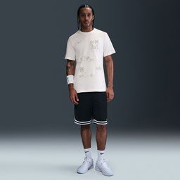 Photo Erkek Beyaz Basketbol T-Shirt HJ3452-100
