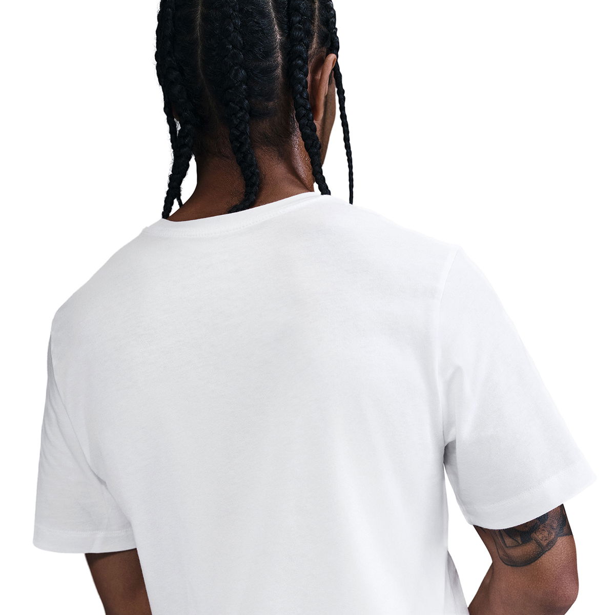 Photo Erkek Beyaz Basketbol T-Shirt HJ3452-100