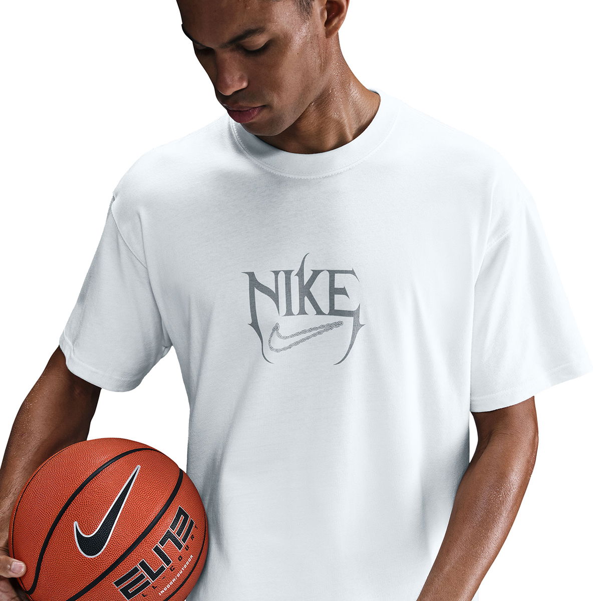 M90 Oc Verb Erkek Beyaz Basketbol T-Shirt HJ3431-121