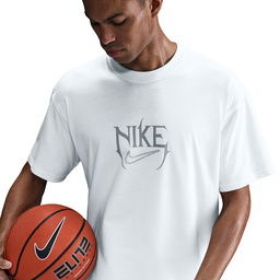 M90 Oc Verb Erkek Beyaz Basketbol T-Shirt HJ3431-121