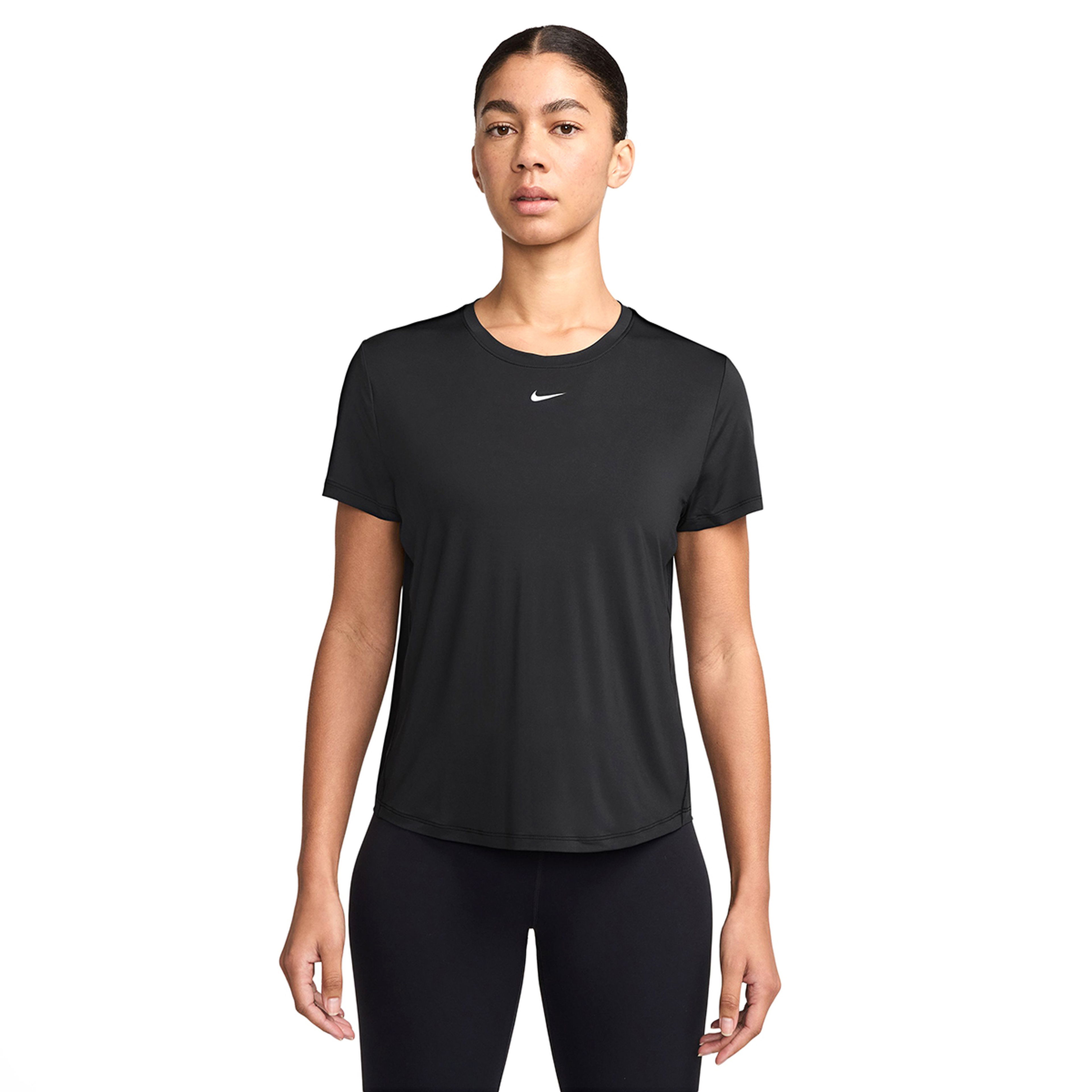 One Dri-Fit Kadın Siyah Günlük Stil T-Shirt IB9408-010