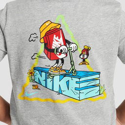 Sportswear Çocuk Gri Günlük Stil T-Shirt HQ3239-063