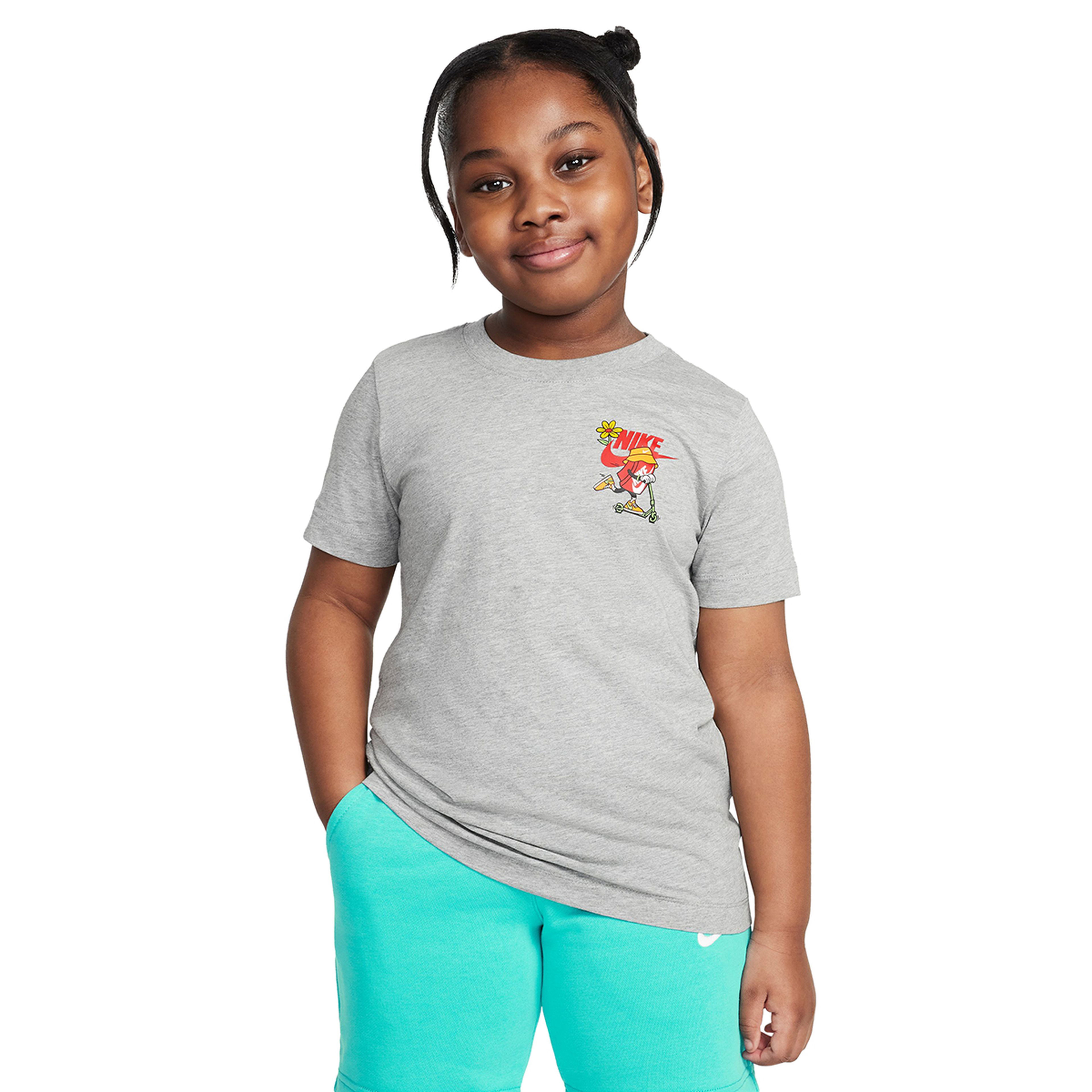 Sportswear Çocuk Gri Günlük Stil T-Shirt HQ3239-063