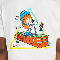 Sportswear Çocuk Beyaz Günlük Stil T-Shirt HQ3239-100
