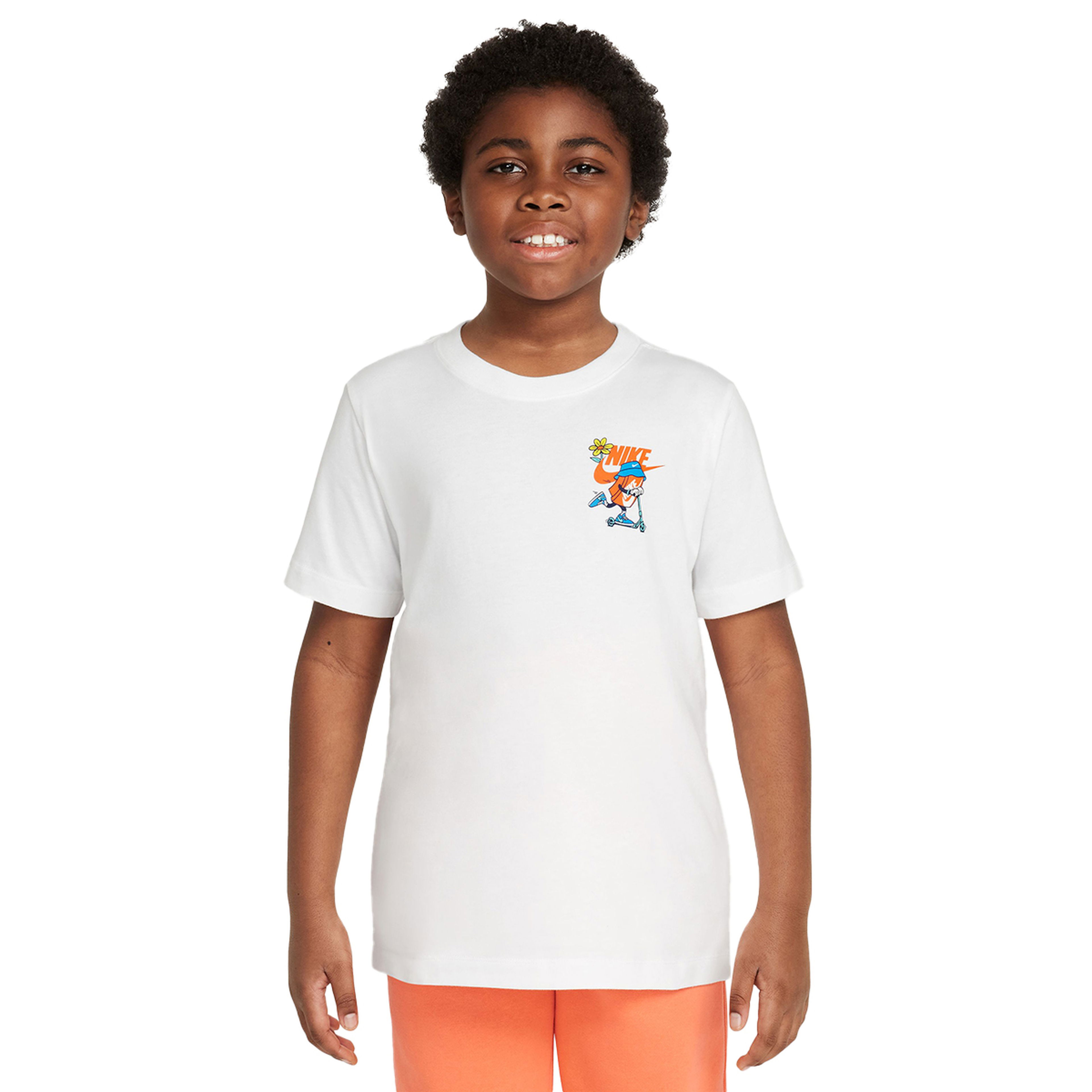 Sportswear Çocuk Beyaz Günlük Stil T-Shirt HQ3239-100