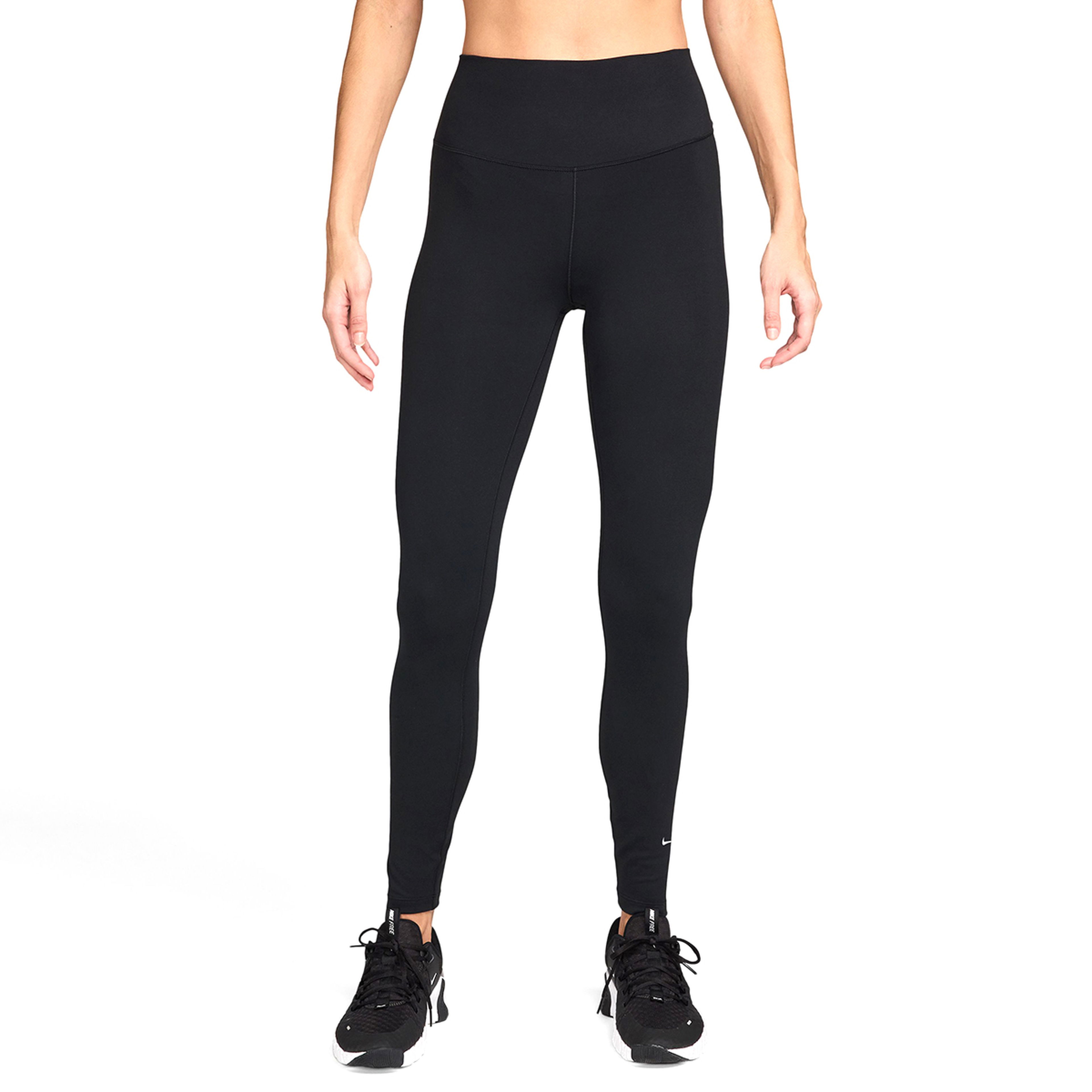 One Dri-Fit Kadın Siyah Antrenman Tayt IB9382-010