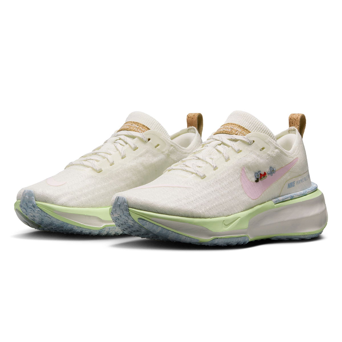 Zoomx Invincible Run Fk 3 Kadın Beyaz Koşu Ayakkabısı IB8883-161