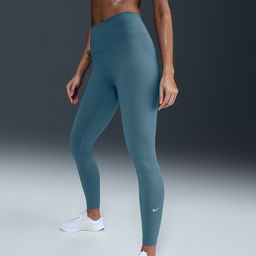 One Dri-Fit Kadın Yeşil Antrenman Tayt IB9382-006