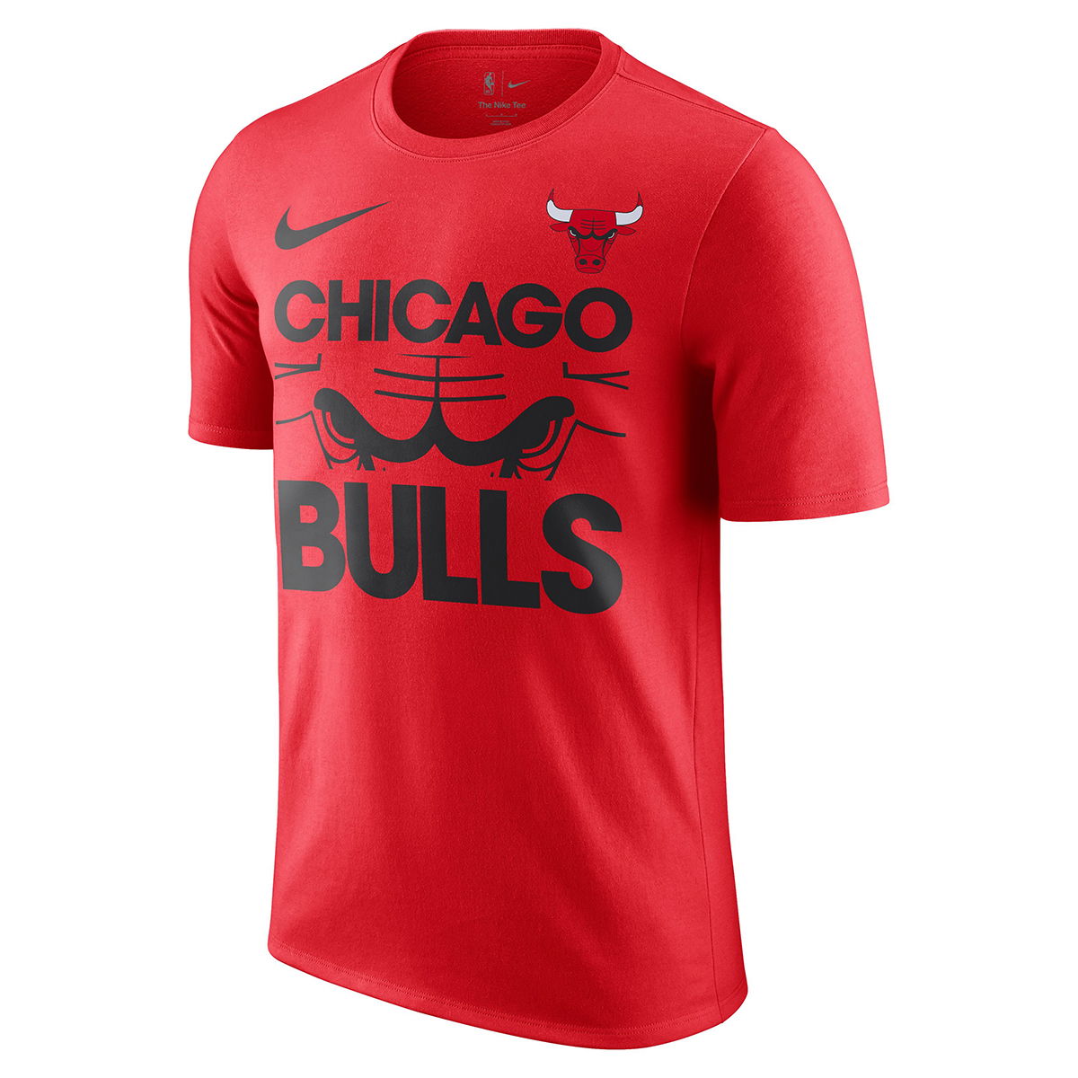 Chicago Bulls Erkek Kırmızı Basketbol T-Shirt HQ0588-657