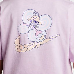 Sportswear Çocuk Mor Günlük Stil T-Shirt HQ2334-537
