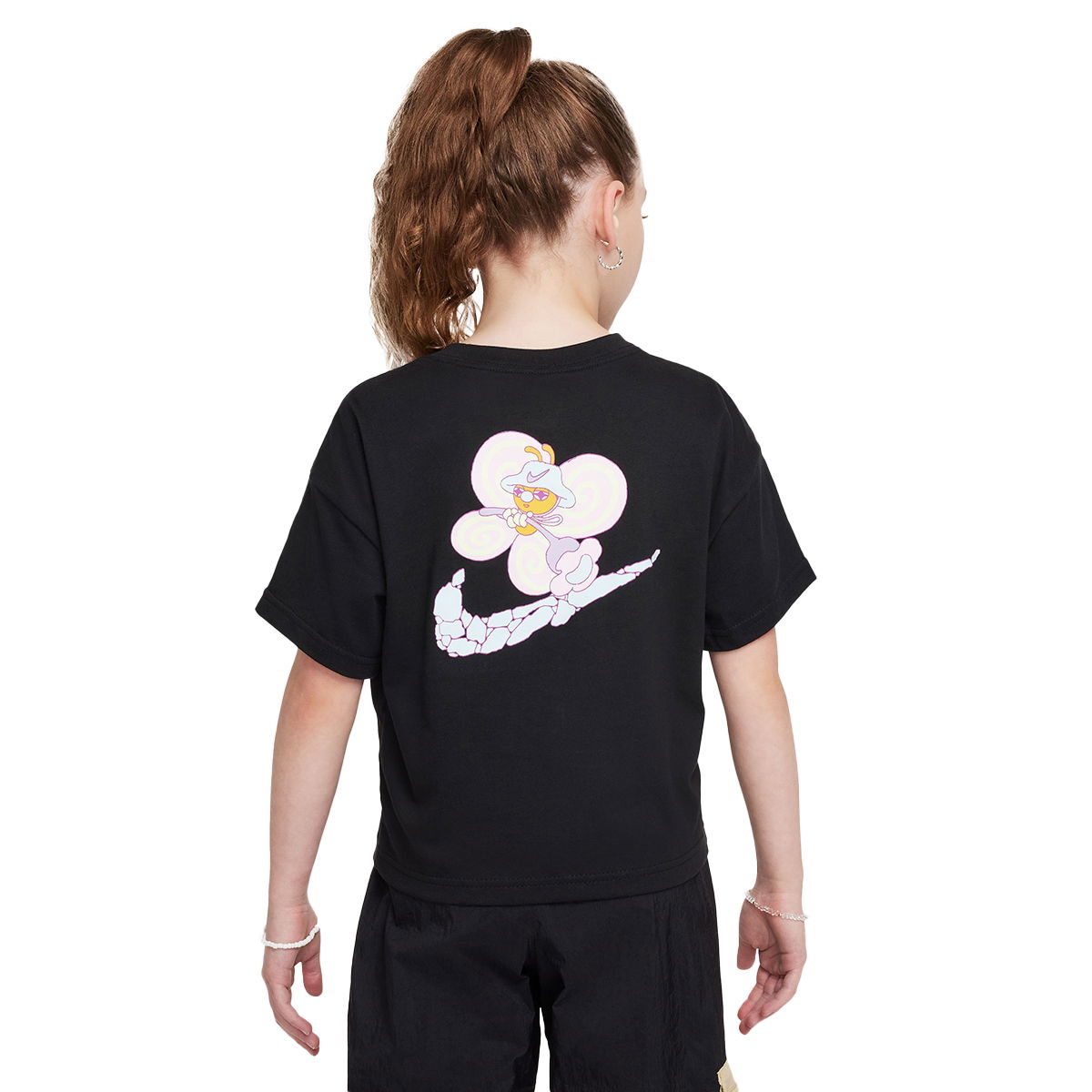 Sportswear Çocuk Siyah Günlük Stil T-Shirt HQ2334-010