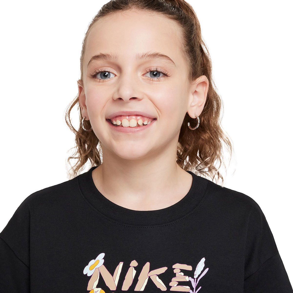 Sportswear Çocuk Siyah Günlük Stil T-Shirt HQ2334-010