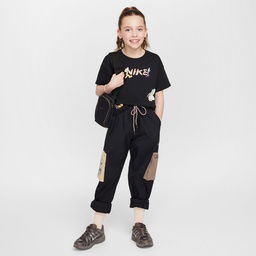 Sportswear Çocuk Siyah Günlük Stil T-Shirt HQ2334-010