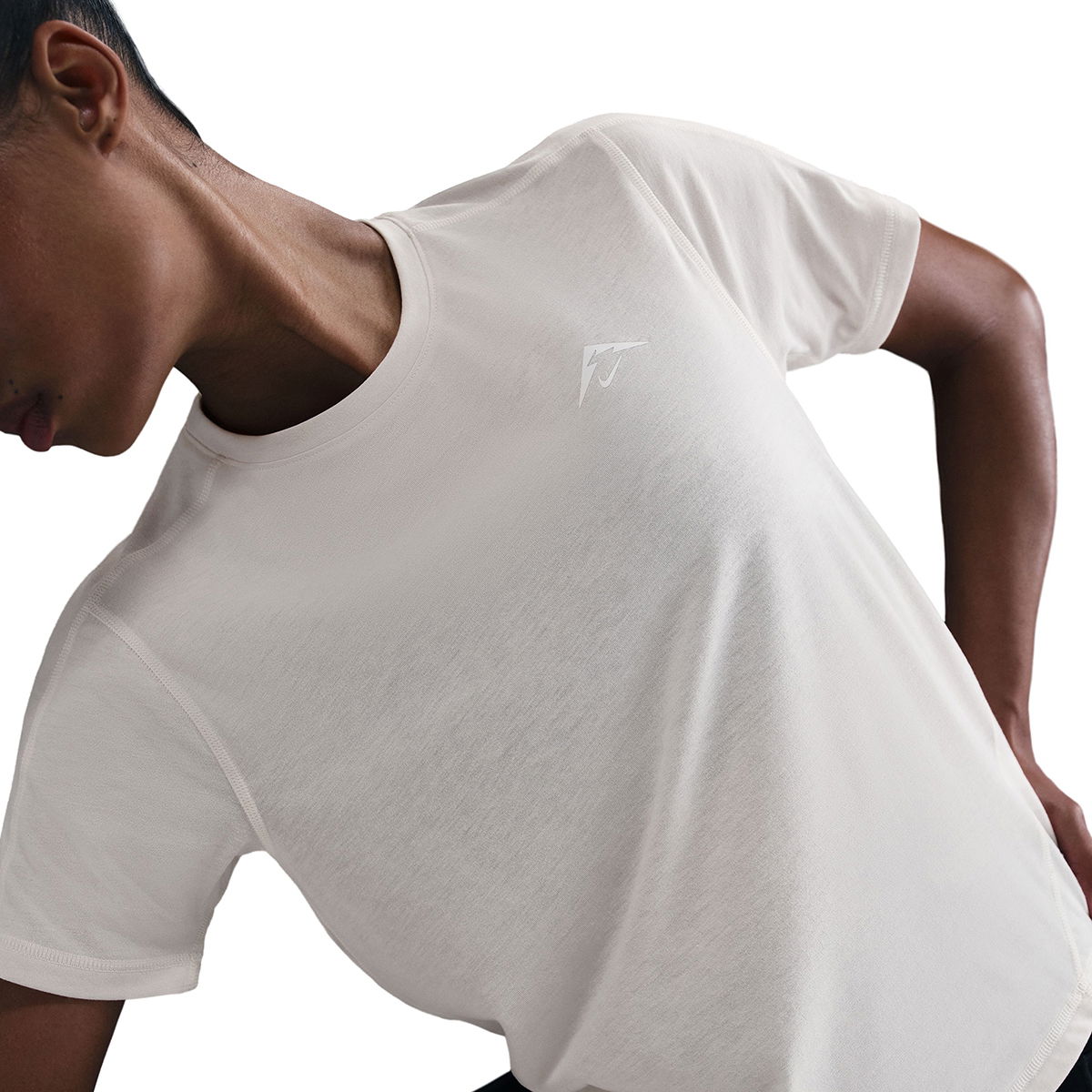 Trail Dri-Fit Kadın Bej Koşu T-Shirt HJ2242-030