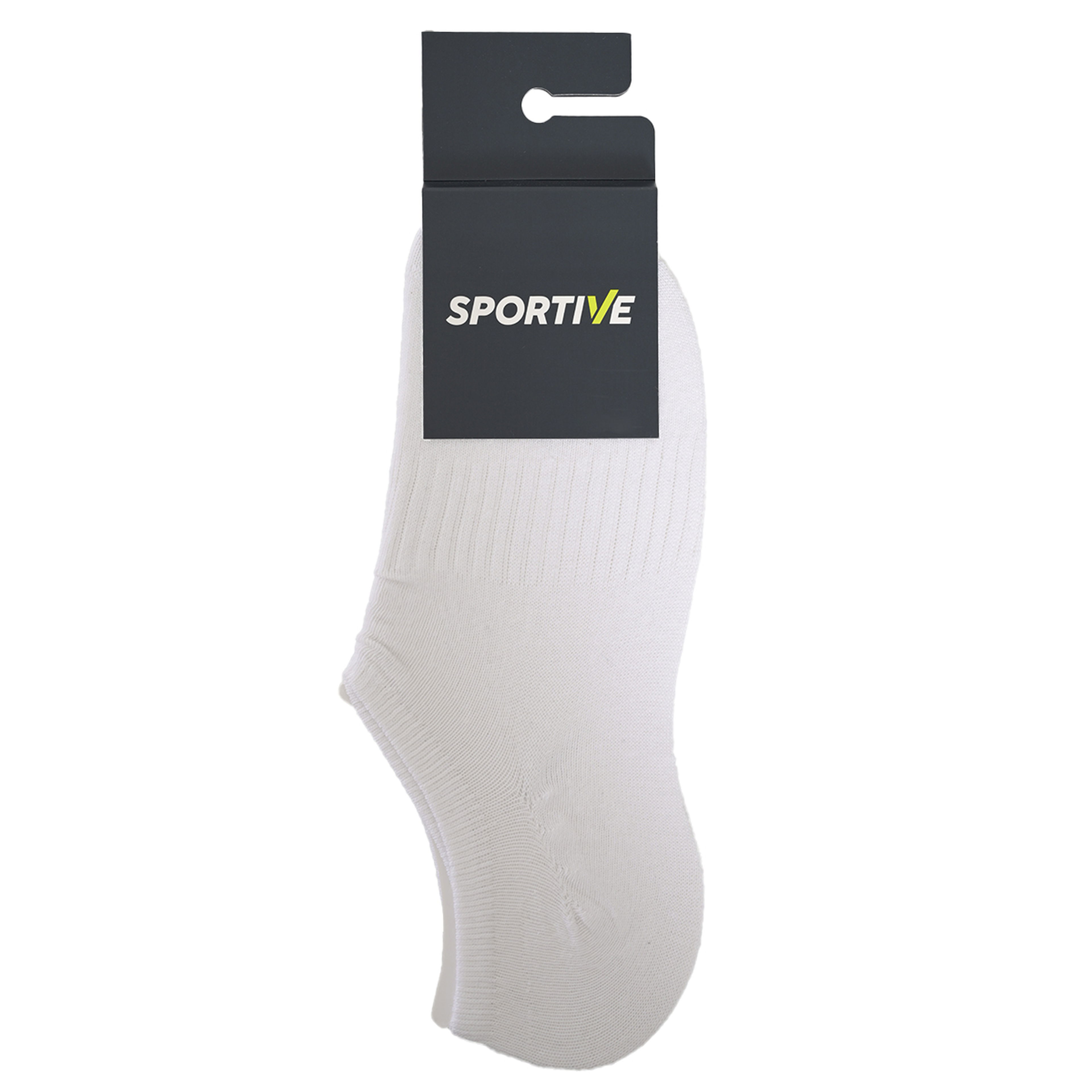 Spt Unisex Beyaz İkili Sneaker Çorabı 25YUC007-BYZ
