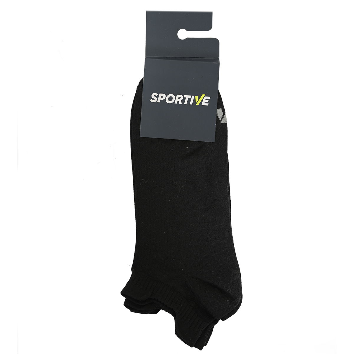 Spt Unisex Siyah İkili Antrenman Çorabı 25YUC004-SYH