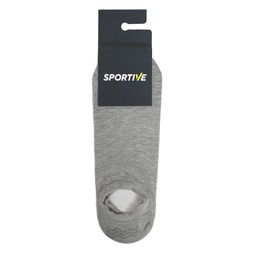 Spt Unisex Gri İkili Babet Çorap 25YUC006-GRI
