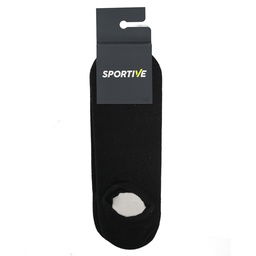 Spt Unisex Siyah İkili Babet Çorap 25YUC006-SYH
