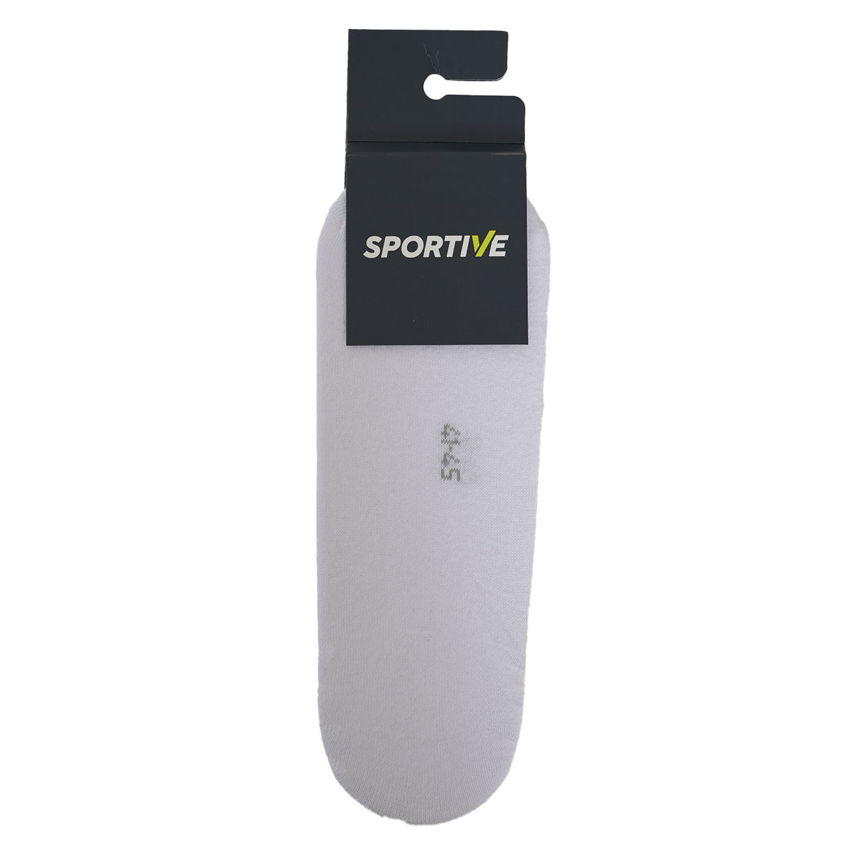Spt Unisex Beyaz İkili Babet Çorap 25YUC006-BYZ