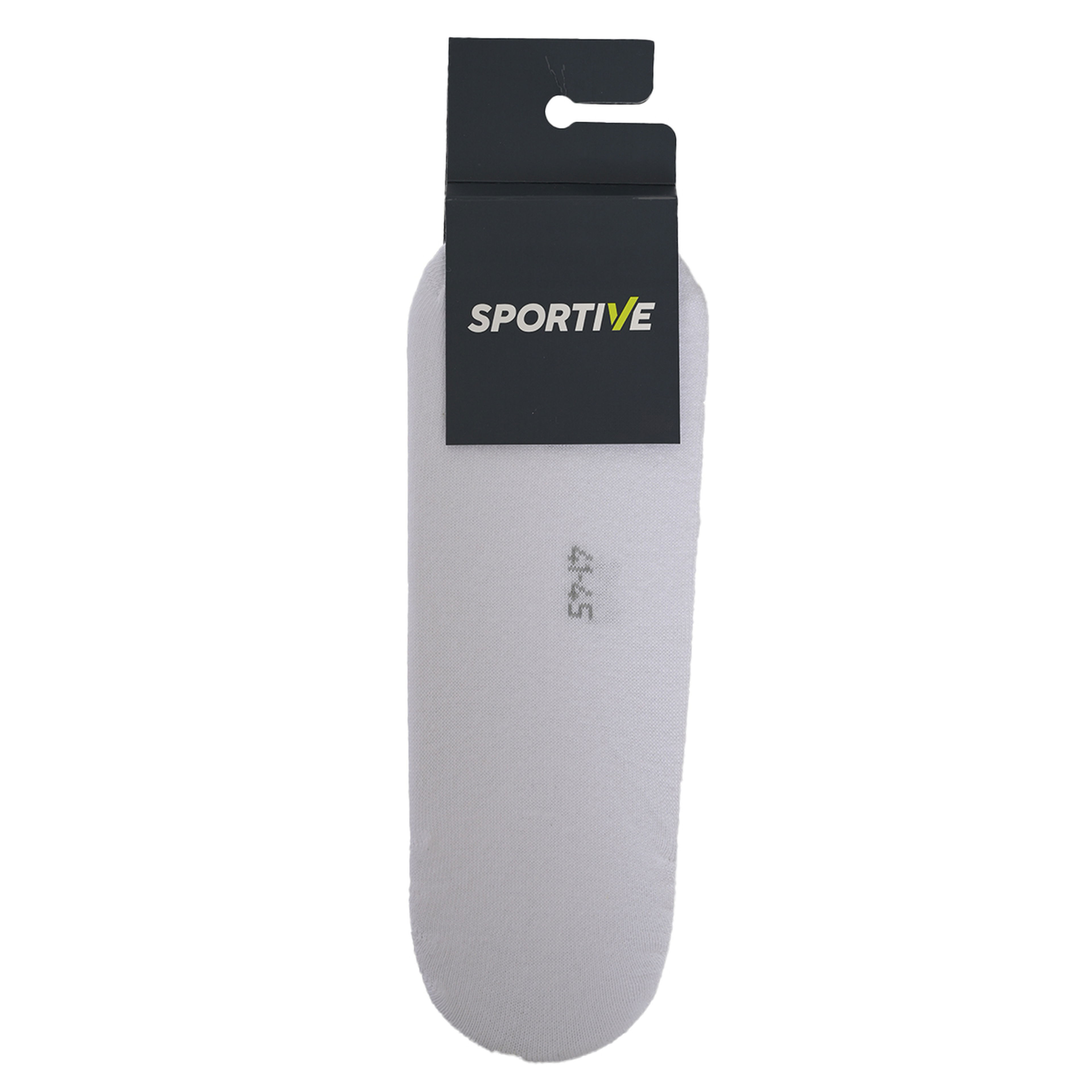 Spt Unisex Beyaz İkili Babet Çorap 25YUC006-BYZ